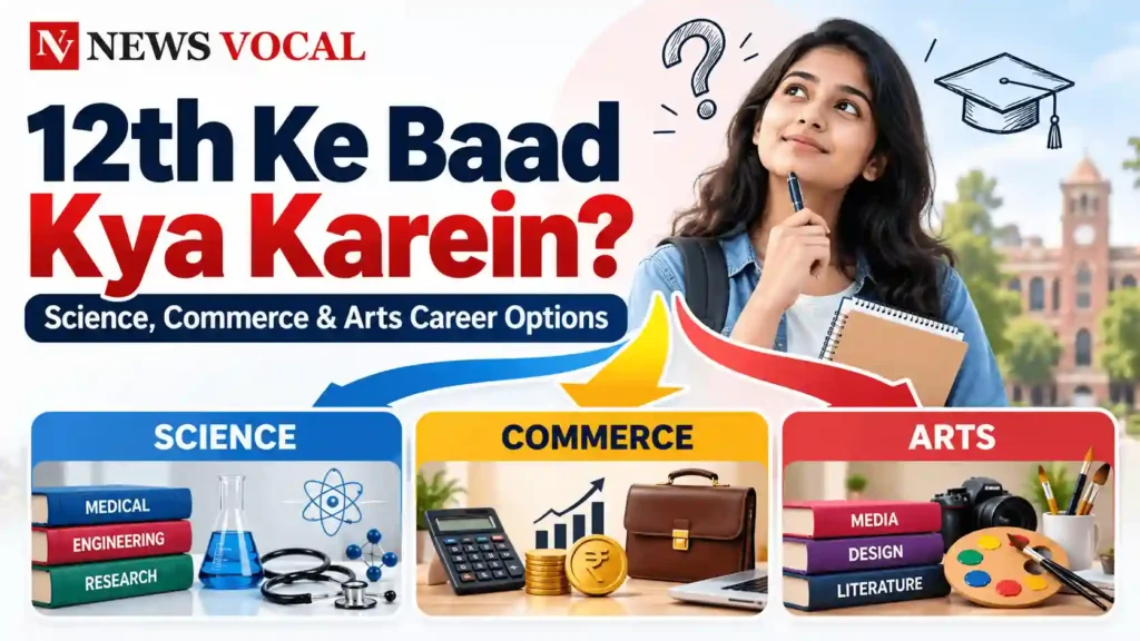 12th Ke Baad Kya Karein? Science, Commerce & Arts