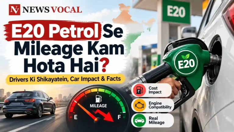 E20 Petrol Se Mileage Kam Hota Hai?