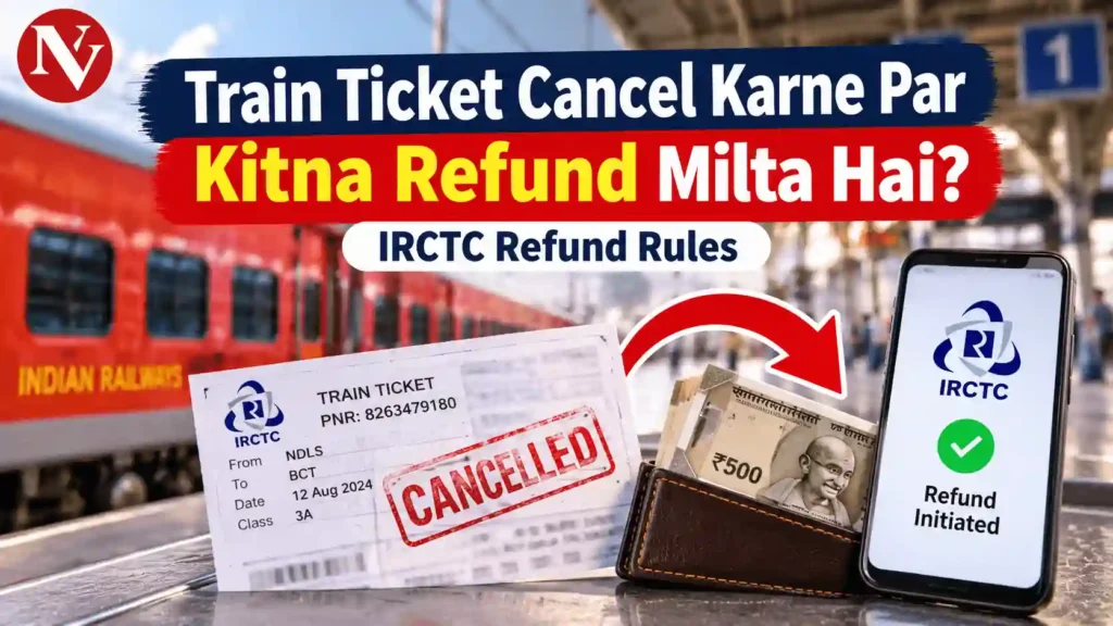 Train Ticket Cancel Karne Par Kitna Refund Milta Hai