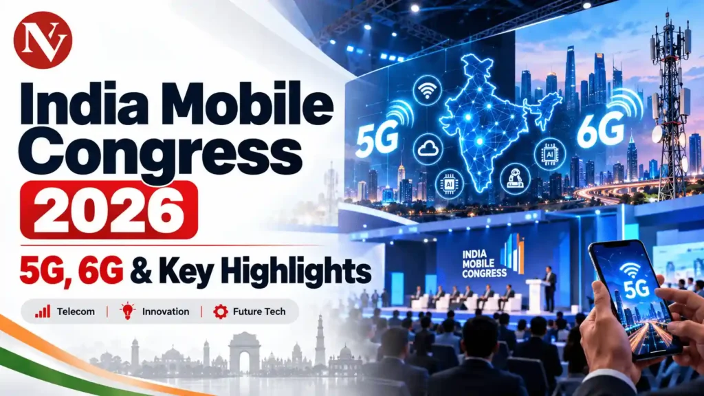 India Mobile Congress 2026 showcasing 5G developments, Bharat 6G and future telecom technologies
